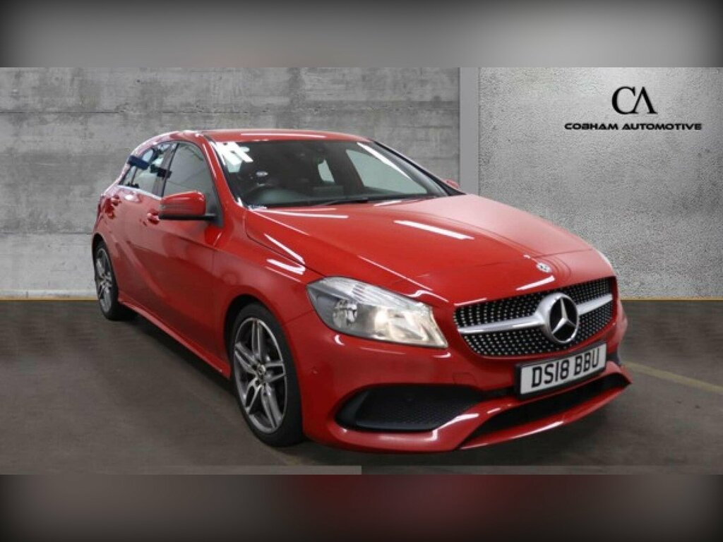 Mercedes-Benz A Class 1.6 A180 Amg Line Executive Hatchback Red