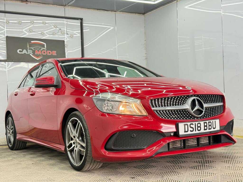 Mercedes-Benz A Class 1.6 A180 Amg Line Executive Hatchback DS18BBU Red #4