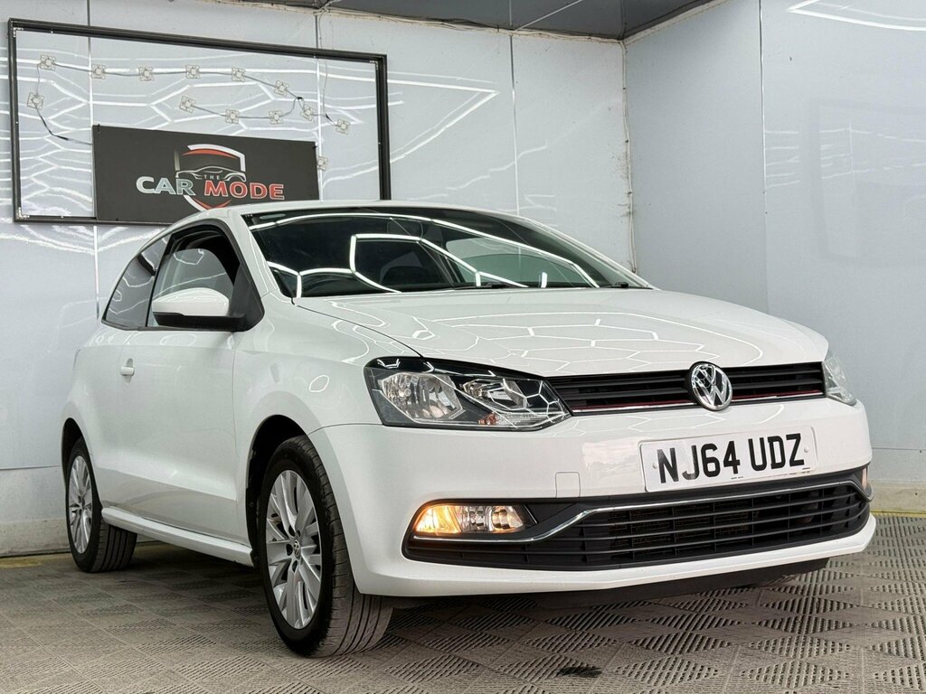 Volkswagen Polo 1.0 Bluemotion Tech Se Euro 6 Ss NJ64UDZ White #4
