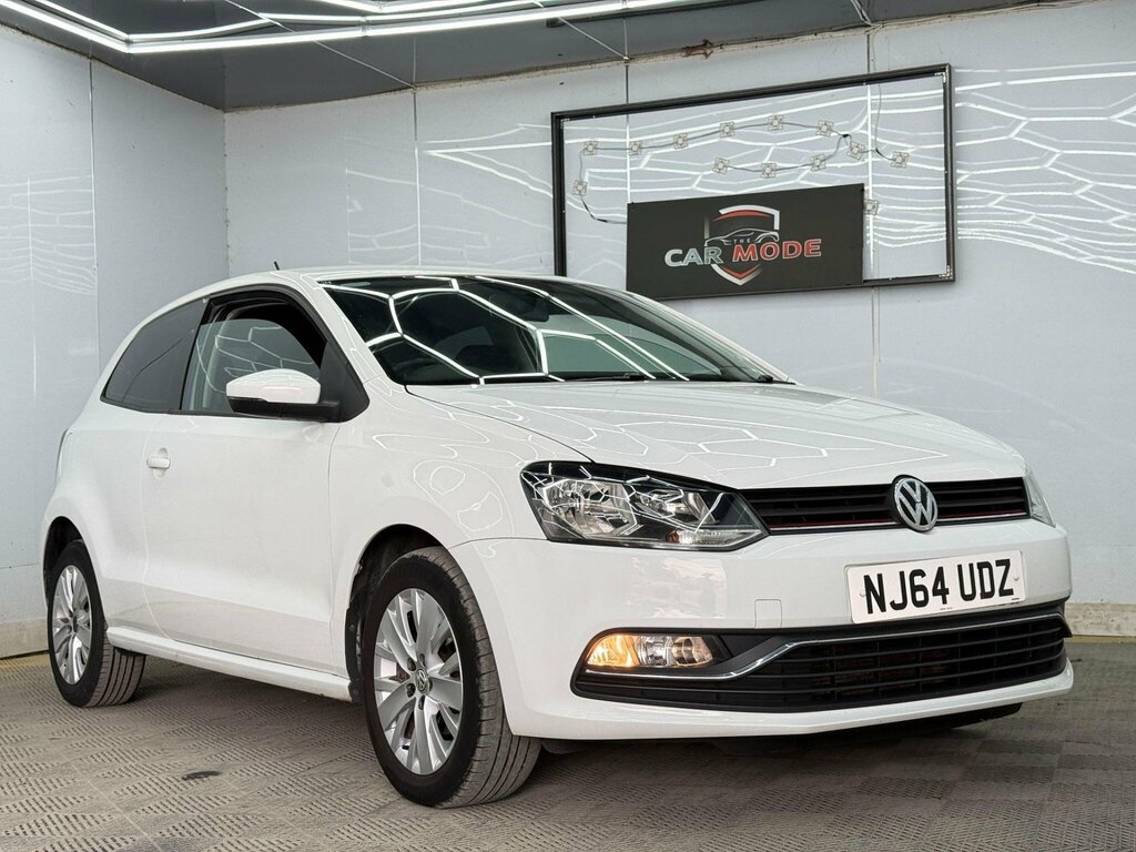 Volkswagen Polo 1.0 Bluemotion Tech Se Euro 6 Ss NJ64UDZ White #3