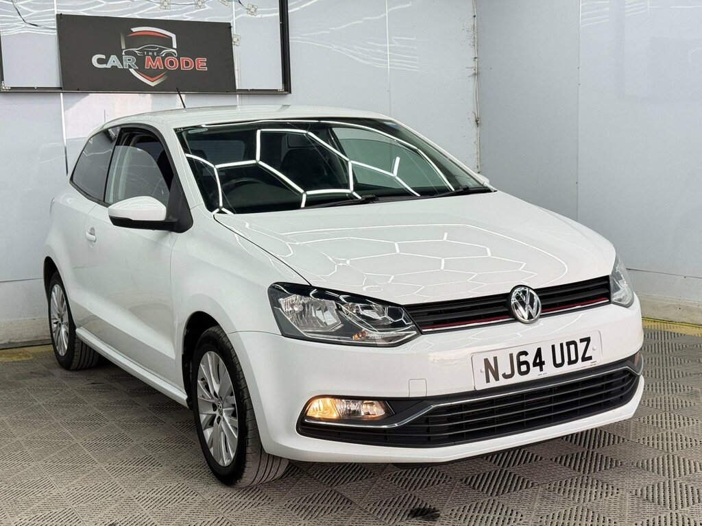 Volkswagen Polo 1.0 Bluemotion Tech Se Euro 6 Ss NJ64UDZ White #2
