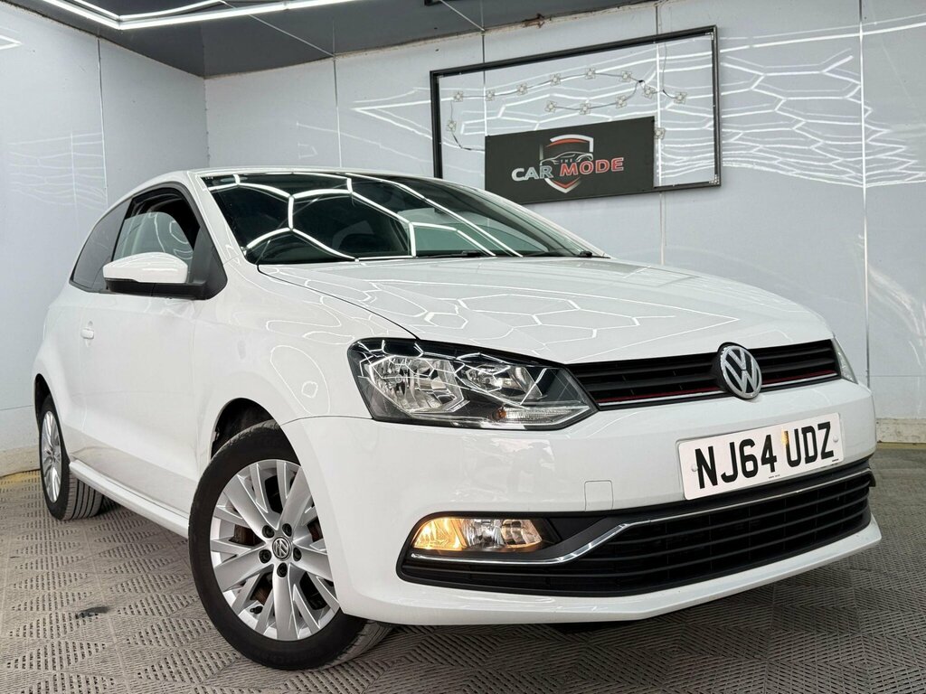 Volkswagen Polo 1.0 Bluemotion Tech Se Euro 6 Ss NJ64UDZ White #6