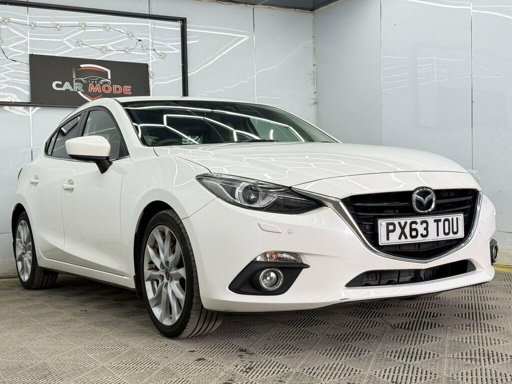 Mazda 3 2.0 Skyactiv-g Sport Nav Euro 5 Ss White #3