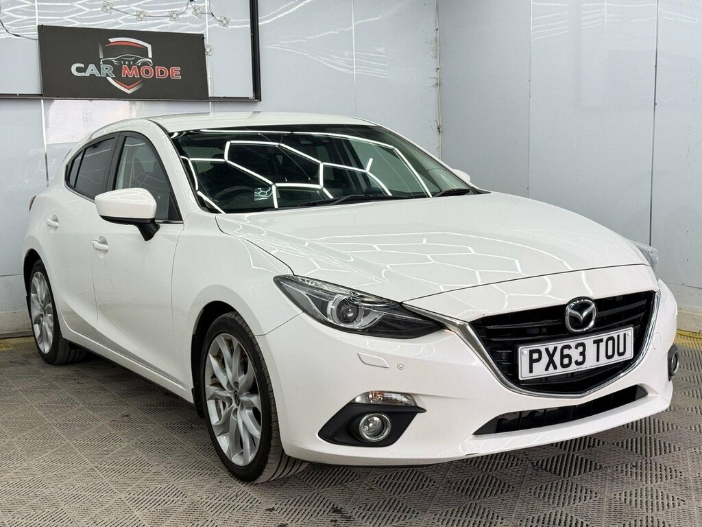 Mazda 3 2.0 Skyactiv-g Sport Nav Euro 5 Ss White #2