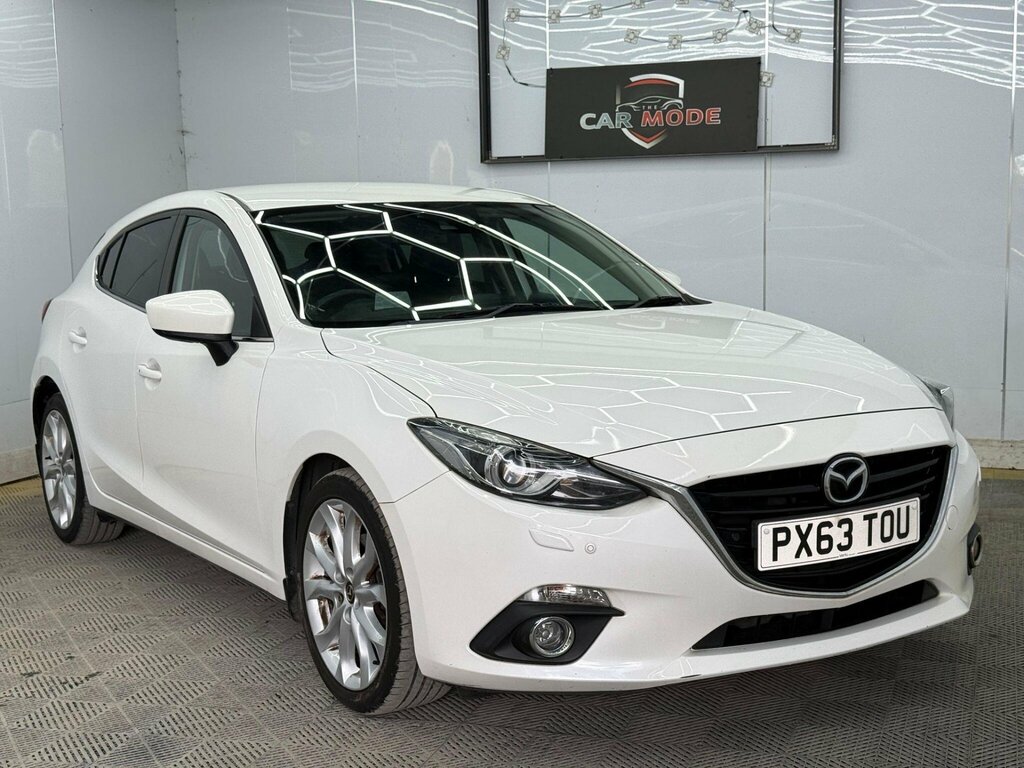 Mazda 3 2.0 Skyactiv-g Sport Nav Euro 5 Ss White