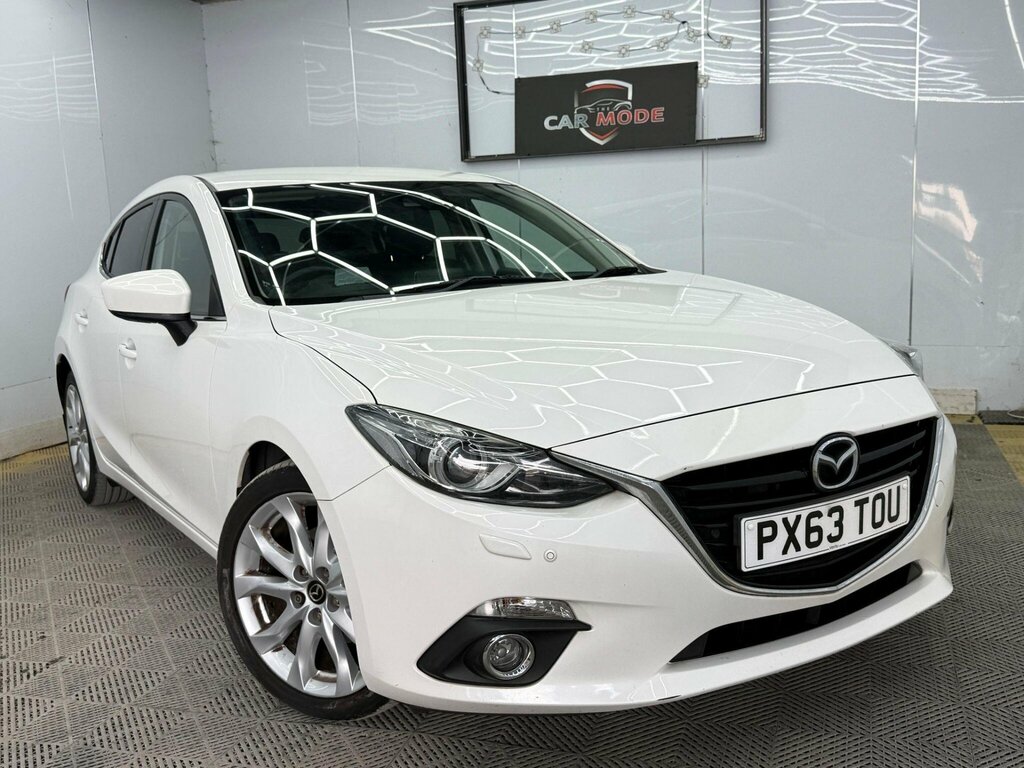 Mazda 3 2.0 Skyactiv-g Sport Nav Euro 5 Ss White #5