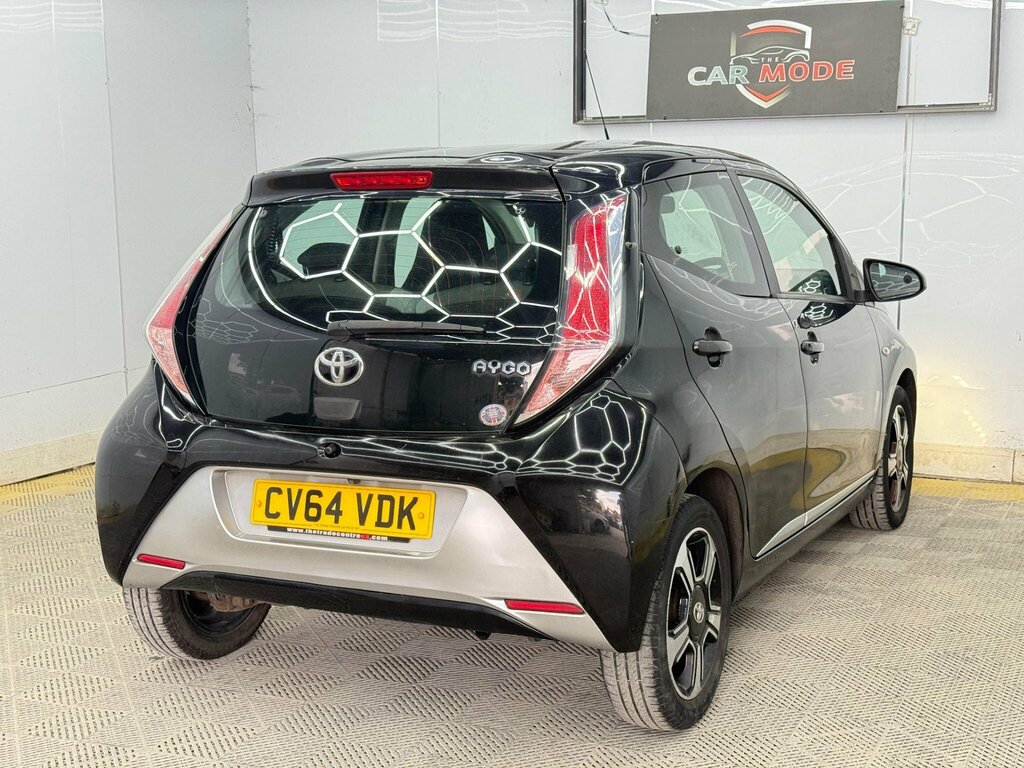 Toyota Aygo Hatchback Black #8
