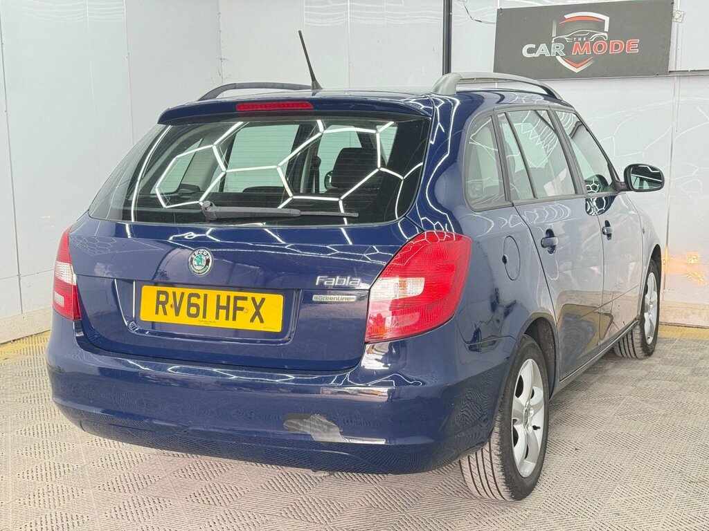 Skoda Fabia 1.2 Tdi Greenline II Euro 5 Ss Blue #6