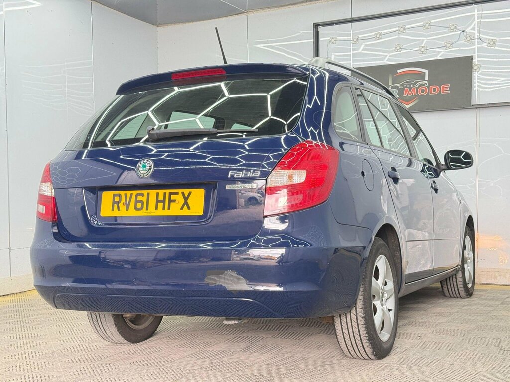 Skoda Fabia 1.2 Tdi Greenline II Euro 5 Ss Blue #5