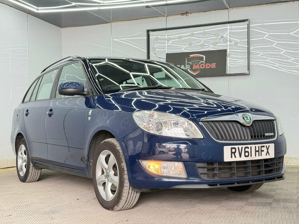 Skoda Fabia 1.2 Tdi Greenline II Euro 5 Ss Blue #4