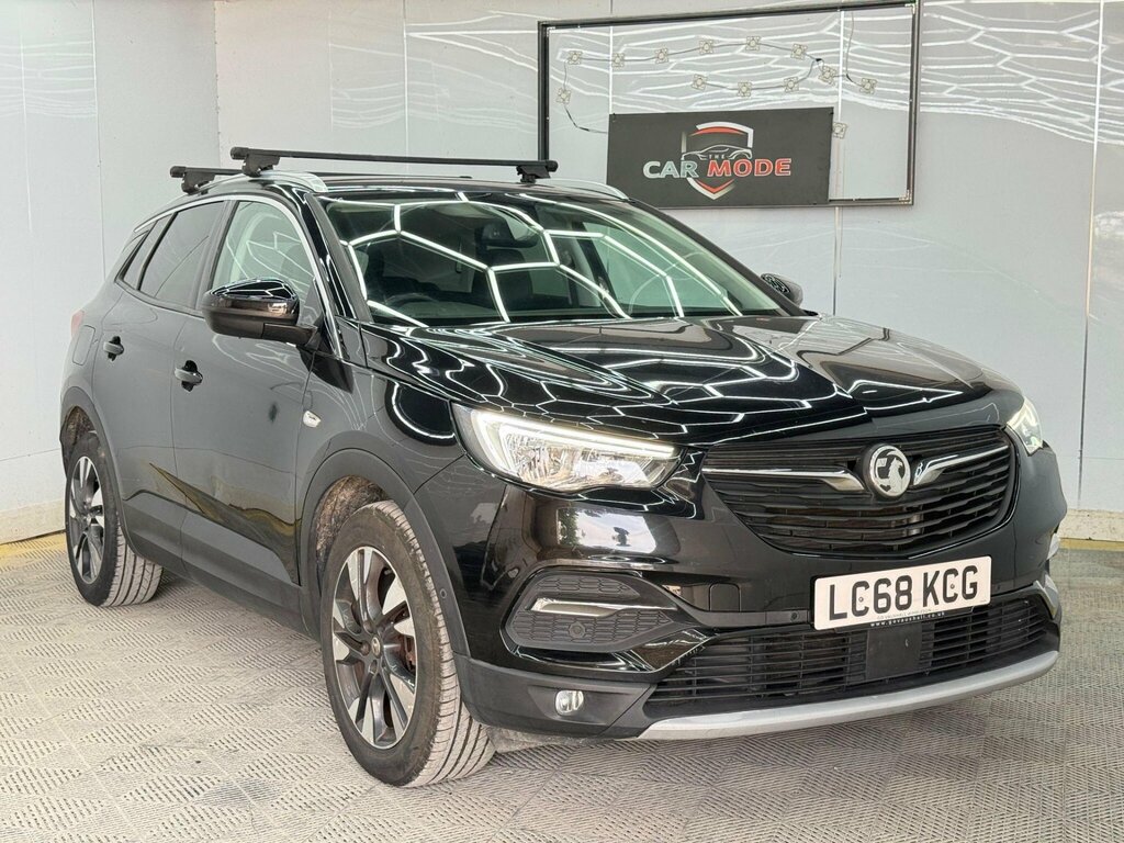 Vauxhall Grandland X 1.2 Turbo Sport Nav Euro 6 Ss Black