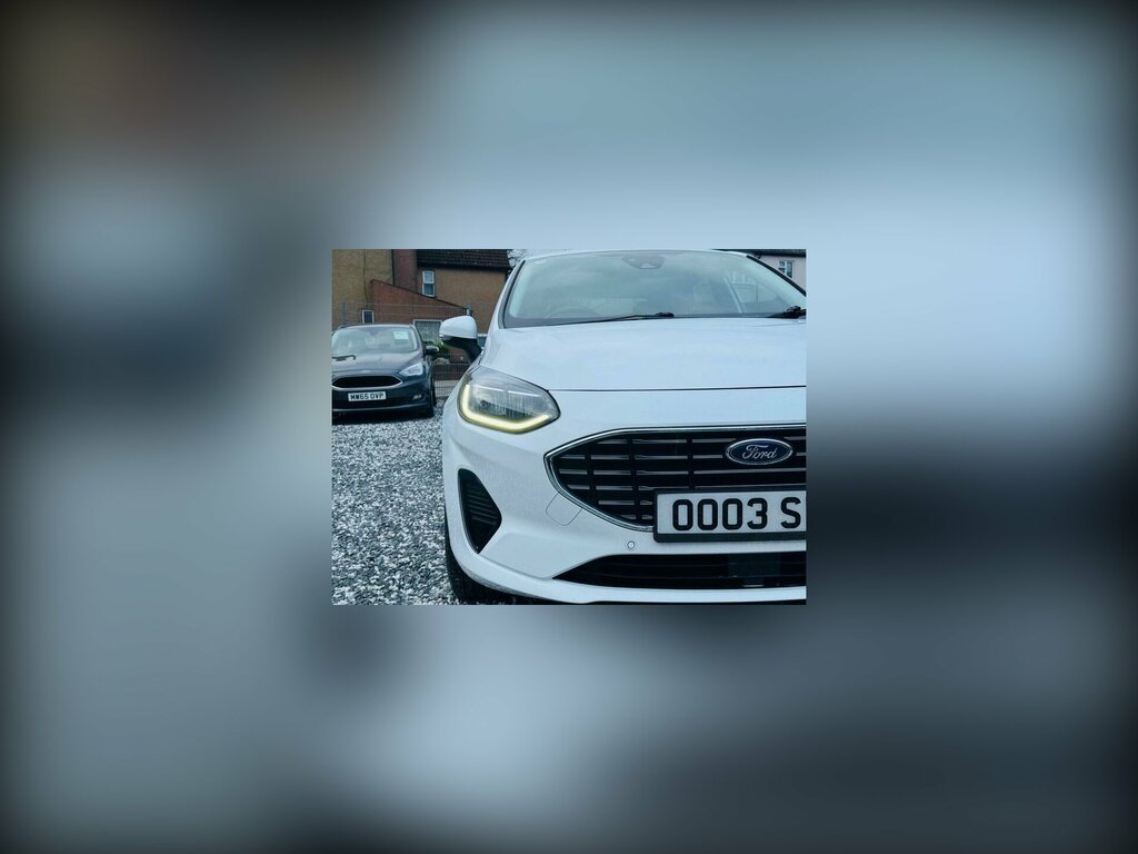 Ford Fiesta 1.0T Ecoboost Mhev Titanium Vignale Euro 6 Ss 5 White