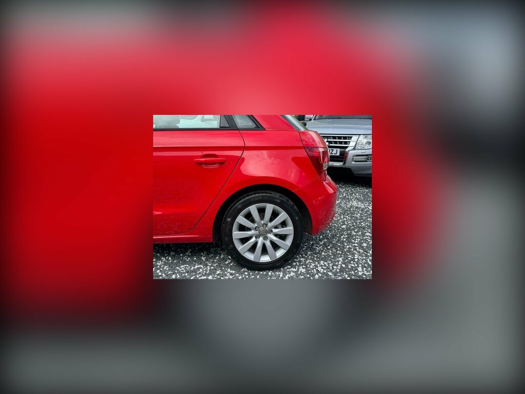 Audi A1 1.4 Tfsi Sport Sportback S Tronic Euro 5 Ss LF14VGL Red #3