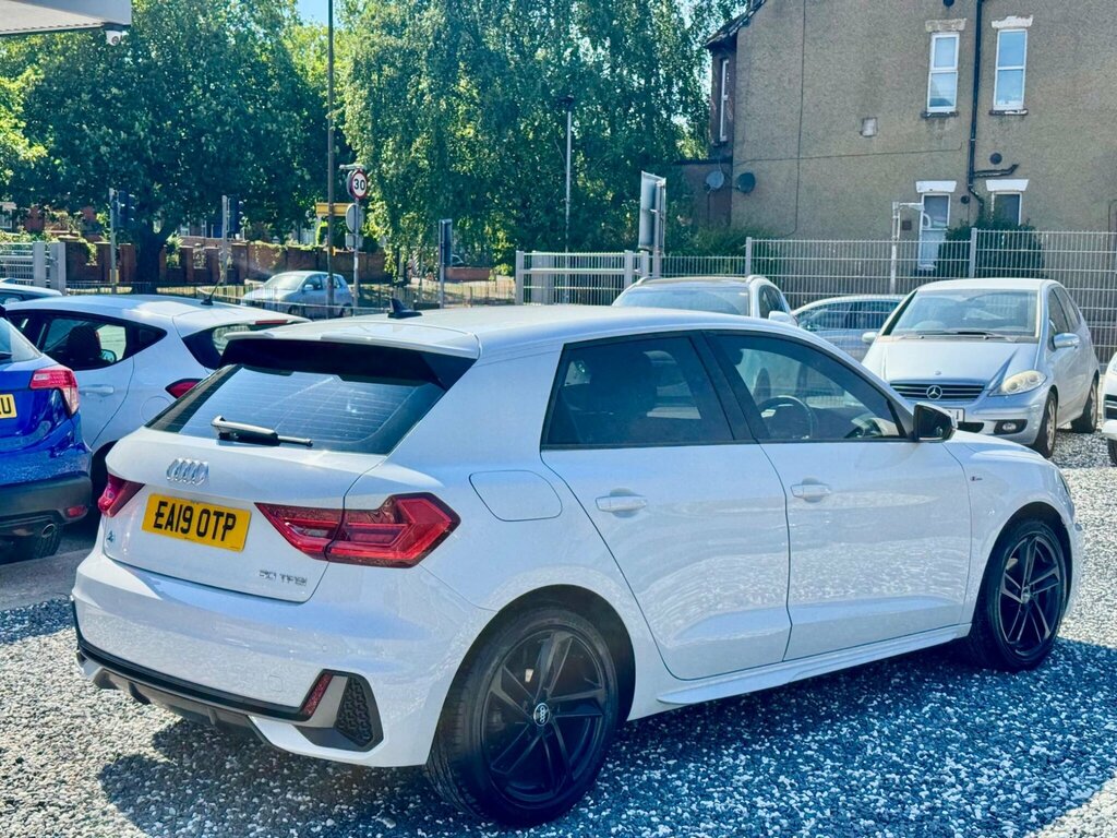 Audi A1 1.0 Tfsi 30 S Line Sportback S Tronic Euro 6 Ss EA19OTP White #2