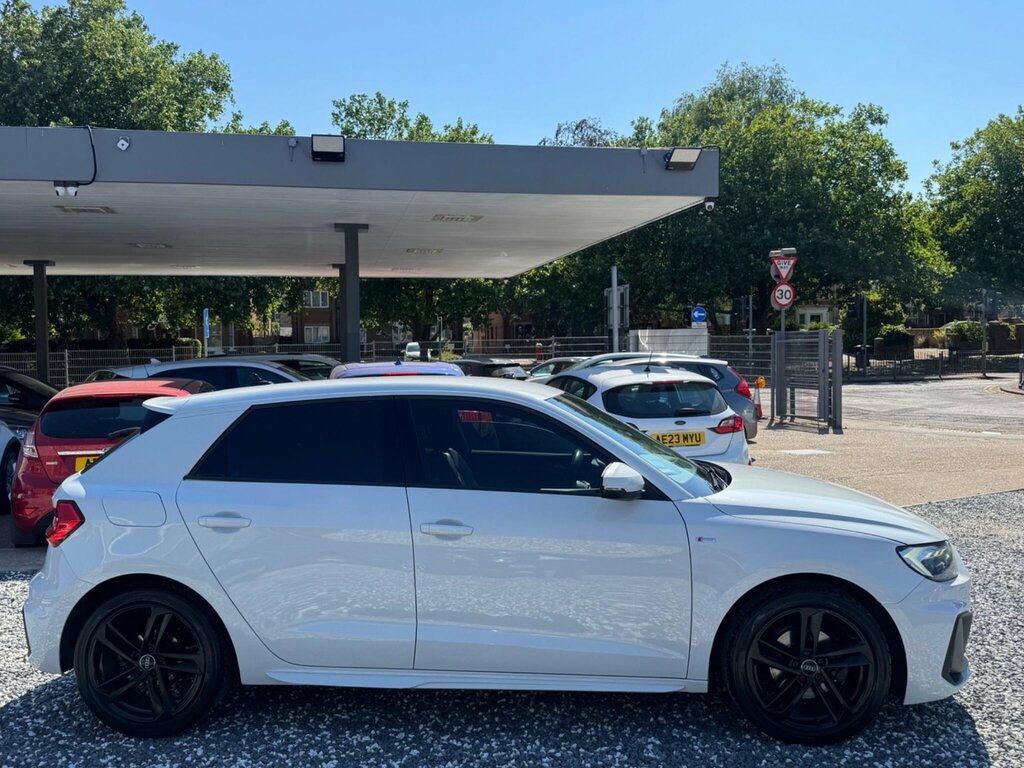 Audi A1 1.0 Tfsi 30 S Line Sportback S Tronic Euro 6 Ss White