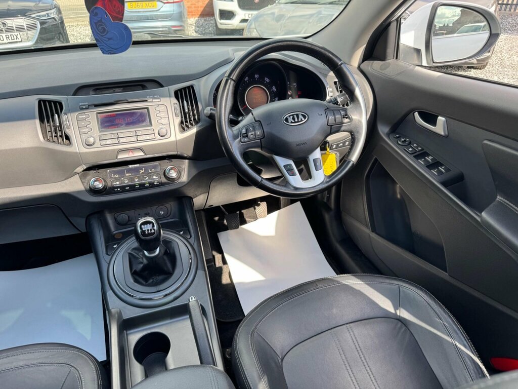 Kia Sportage 2.0 Crdi Kx-3 Sat Nav Silver #11