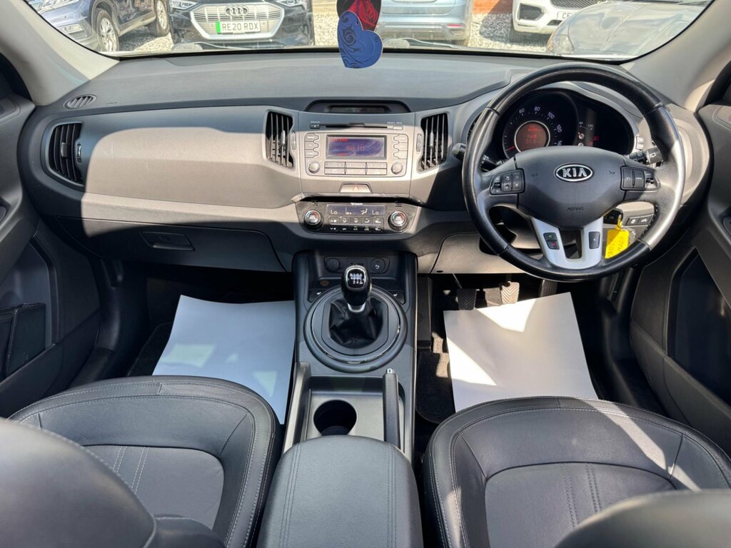Kia Sportage 2.0 Crdi Kx-3 Sat Nav Silver #12