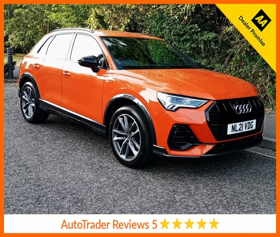 Audi Q3 1.5L Black Edition Orange