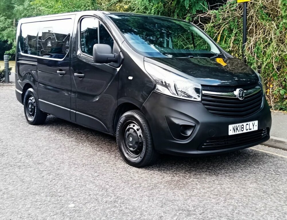 Vauxhall Vivaro Combi NK18CLY Black #5
