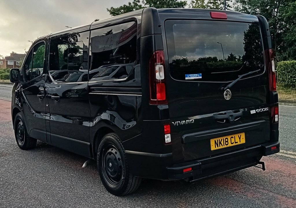 Vauxhall Vivaro Combi NK18CLY Black #6