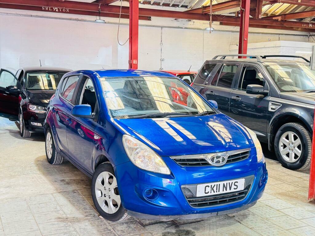 Hyundai I20 1.4 Comfort Euro 5 Blue #3