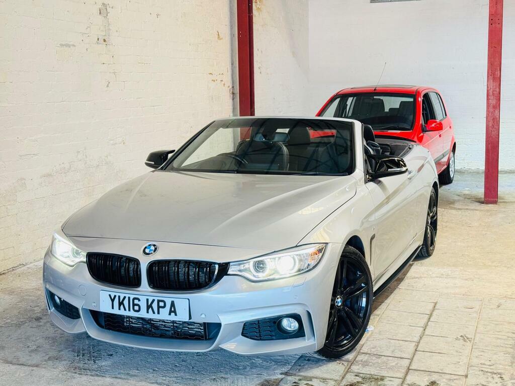 BMW 4 Series 2.0 420D M Sport Euro 6 S S Silver