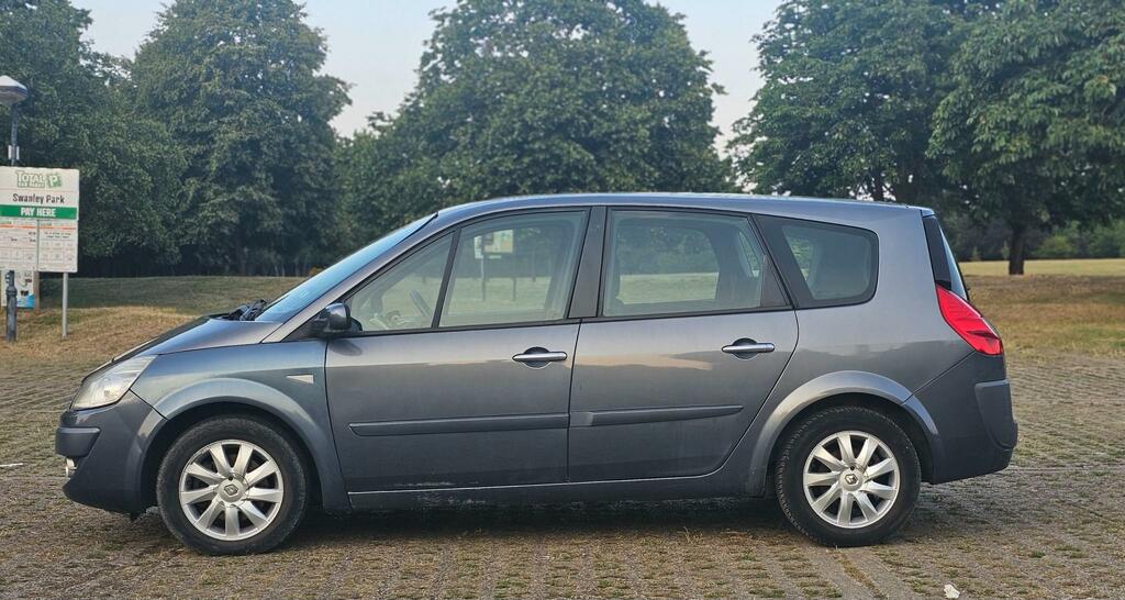 Renault Grand Scenic 1.6 Vvt Dynamique Hatchback Blue #4