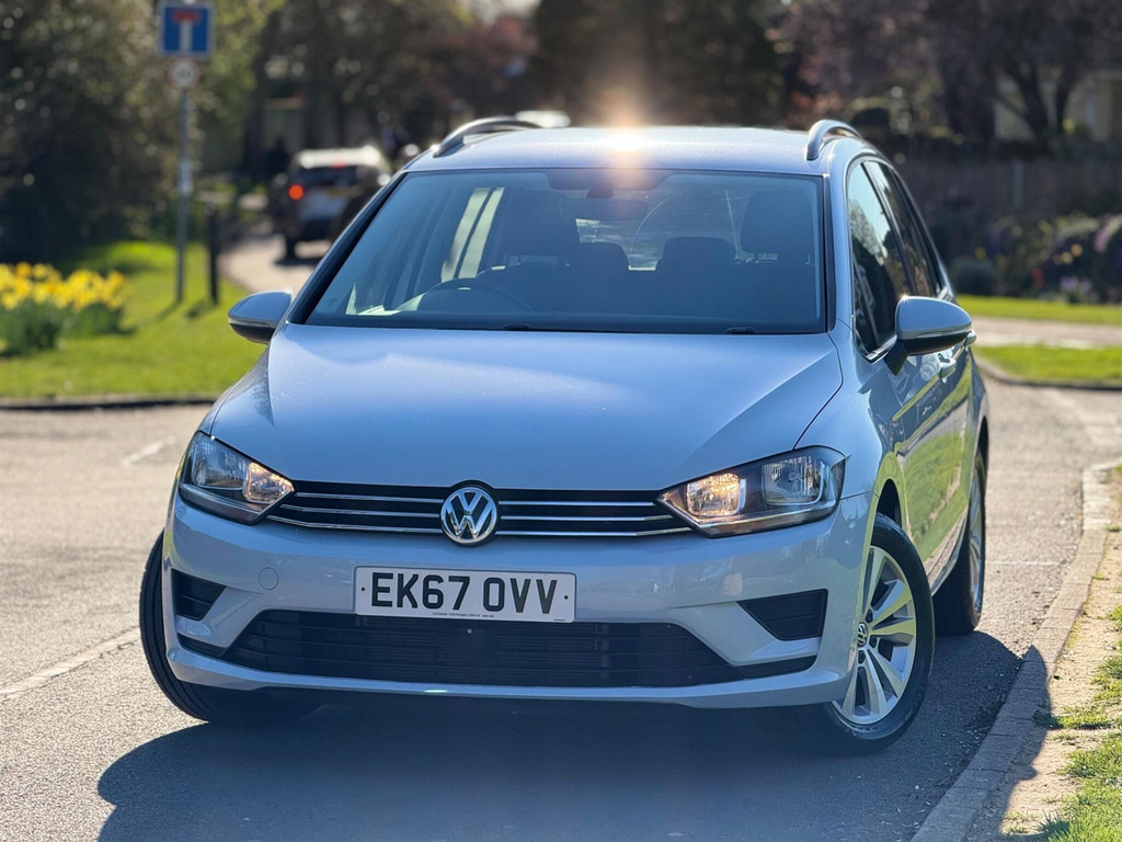 Volkswagen Golf SV 1.6 Tdi Bluemotion Tech Se Dsg Euro 6 Ss Silver #4