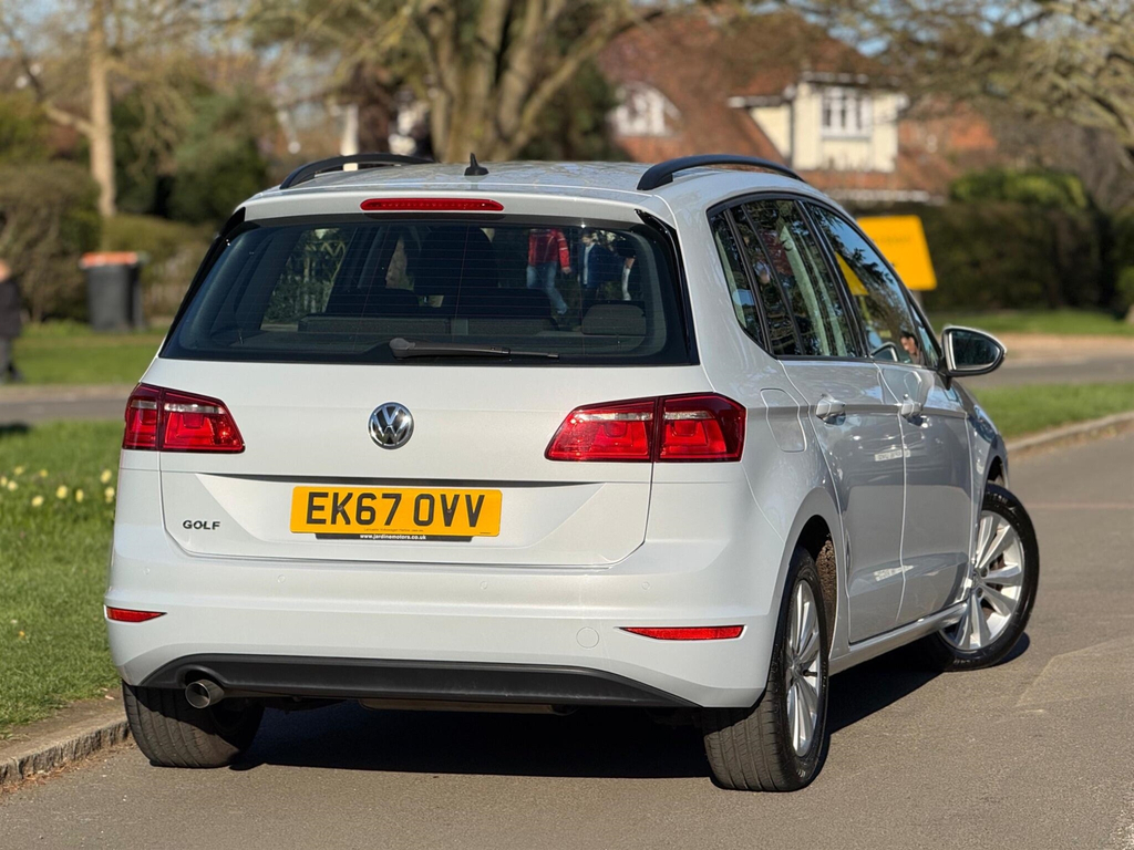 Volkswagen Golf SV 1.6 Tdi Bluemotion Tech Se Dsg Euro 6 Ss Silver #2