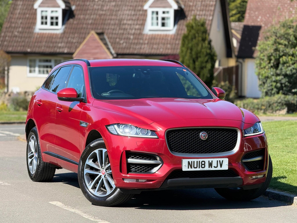 Jaguar F-Pace 2.0 P250i R-sport Awd Euro 6 Ss Red