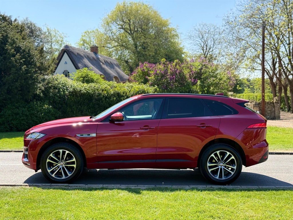 Jaguar F-Pace 2.0 P250i R-sport Awd Euro 6 Ss NU18WJV Red #5