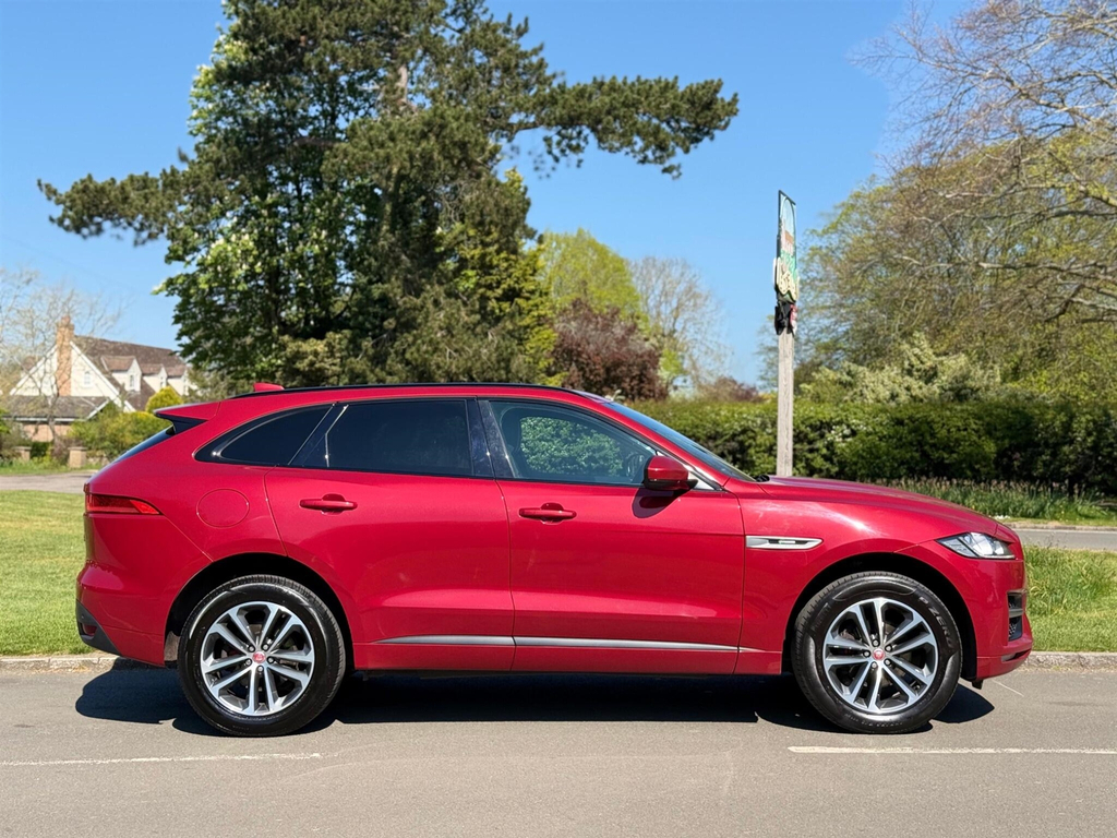 Jaguar F-Pace 2.0 P250i R-sport Awd Euro 6 Ss NU18WJV Red #6