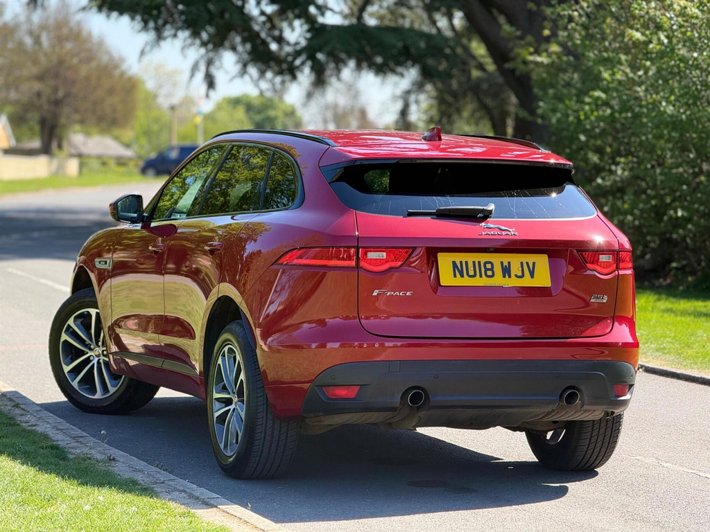 Jaguar F-Pace 2.0 P250i R-sport Awd Euro 6 Ss NU18WJV Red #2