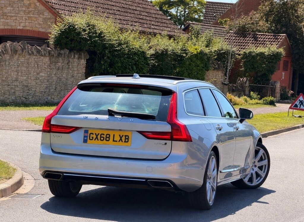 Volvo V90 2.0 D5 Powerpulse Inscription Pro Awd Euro 6 GX68LXB Silver #4