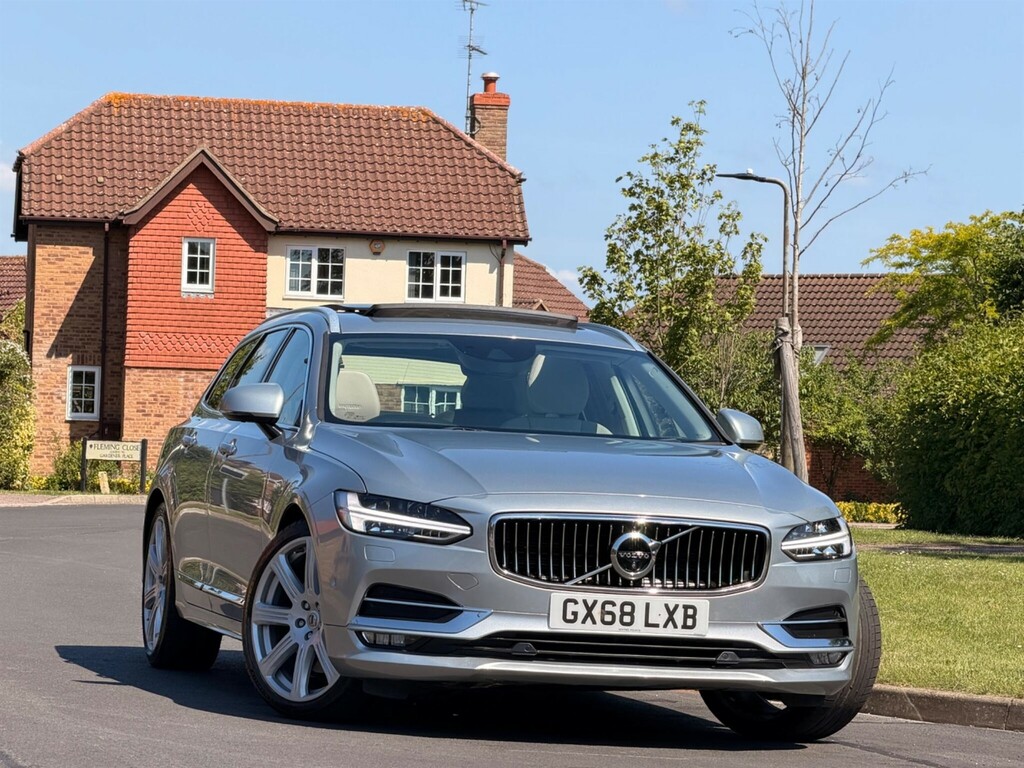 Volvo V90 2.0 D5 Powerpulse Inscription Pro Awd Euro 6 GX68LXB Silver