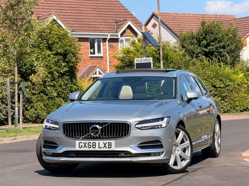 Volvo V90 2.0 D5 Powerpulse Inscription Pro Awd Euro 6 GX68LXB Silver #3