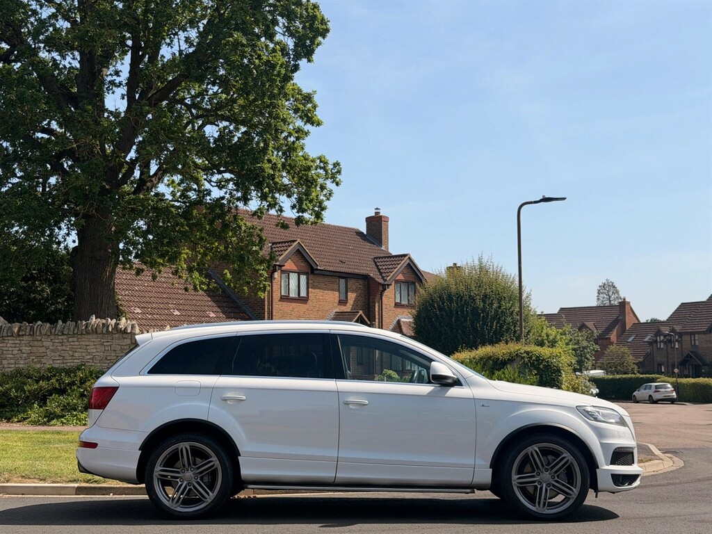 Audi Q7 3.0 Tdi V6 S Line Plus Tiptronic Quattro Euro 5 S PJ13AAZ White #5