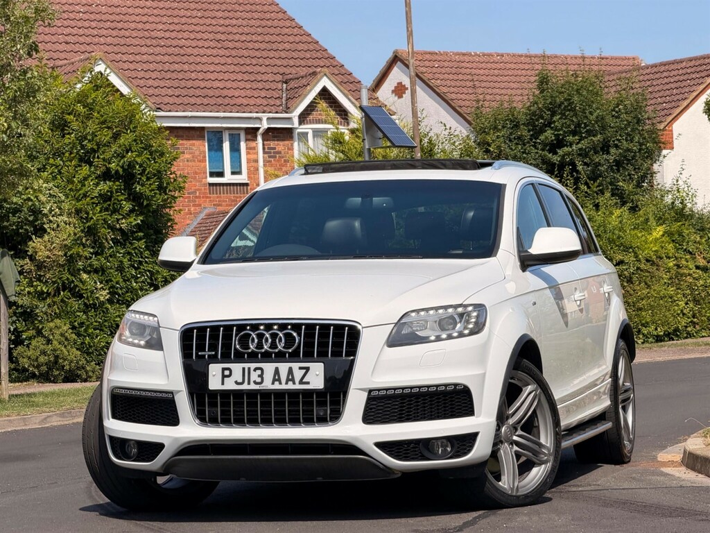 Audi Q7 3.0 Tdi V6 S Line Plus Tiptronic Quattro Euro 5 S PJ13AAZ White #3