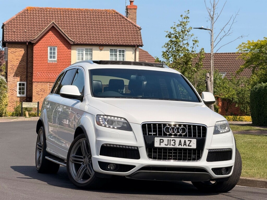 Audi Q7 3.0 Tdi V6 S Line Plus Tiptronic Quattro Euro 5 S White