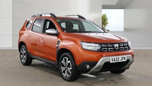 Dacia Duster 2022 1.5 Blue Dci Prestige Euro 6 Ss Orange