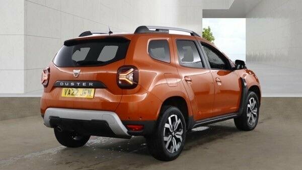 Dacia Duster 2022 1.5 Blue Dci Prestige Euro 6 Ss Orange #3