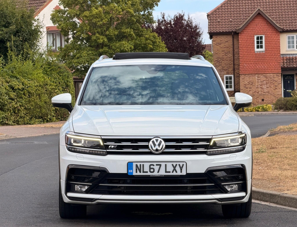 Volkswagen Tiguan Tdi Bluemotion Tech Se Navigation White #7