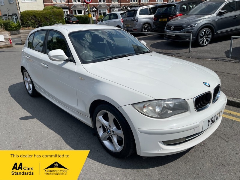 BMW 1 Series 118D Sport White