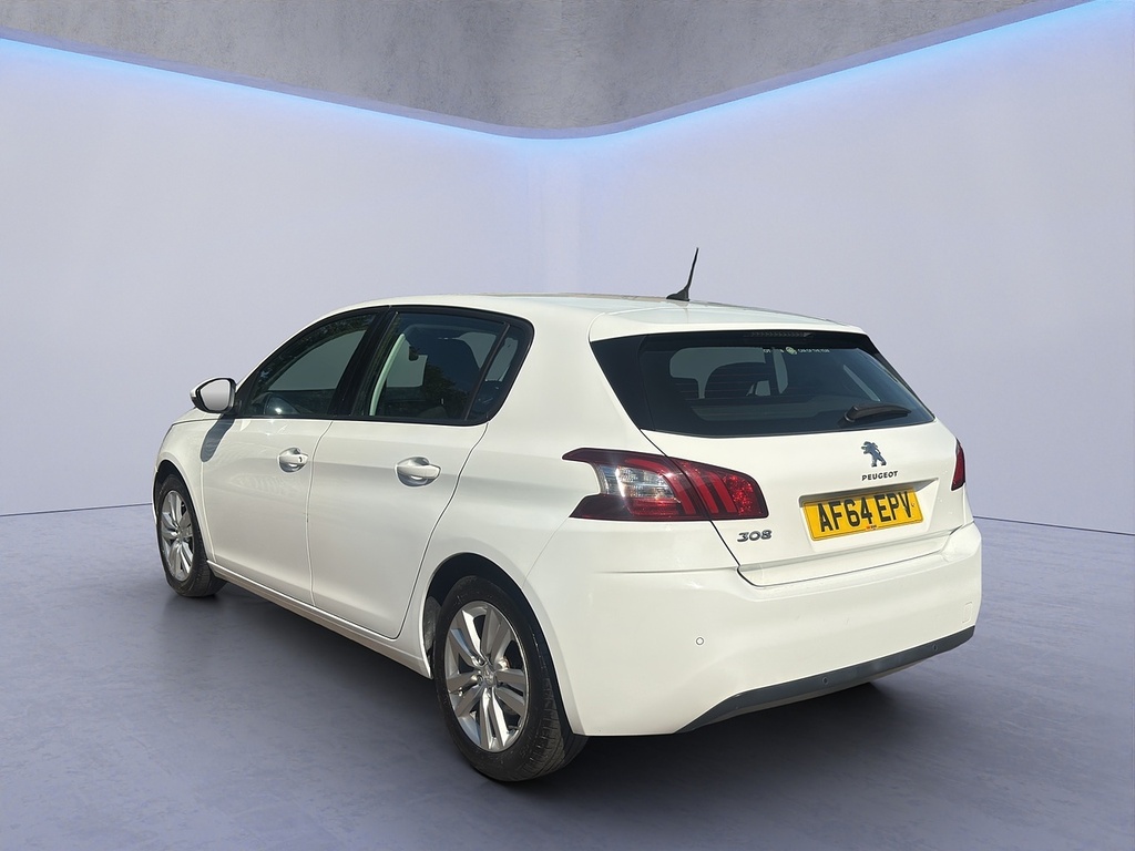 Peugeot 308 Hdi Active AF64EPV White #6