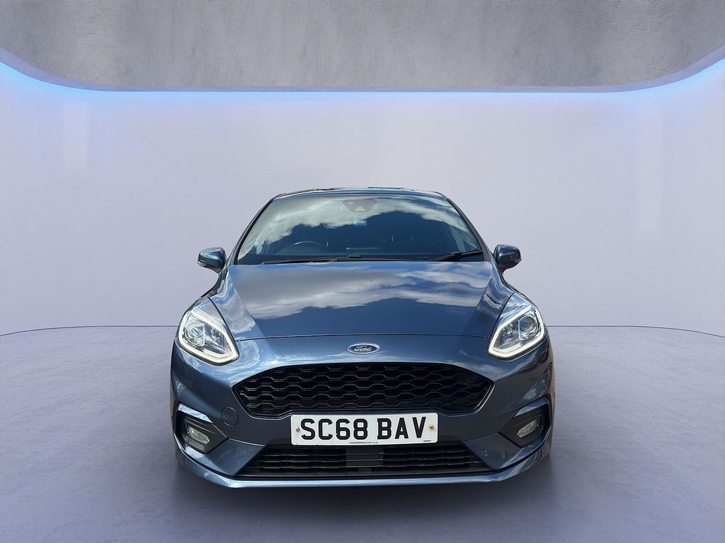 Ford Fiesta T Ecoboost St-line SC68BAV Blue #2