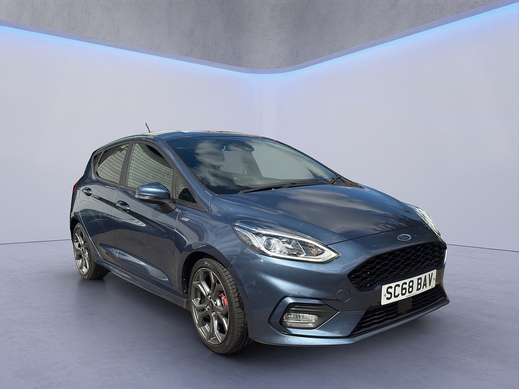 Ford Fiesta T Ecoboost St-line SC68BAV Blue #3