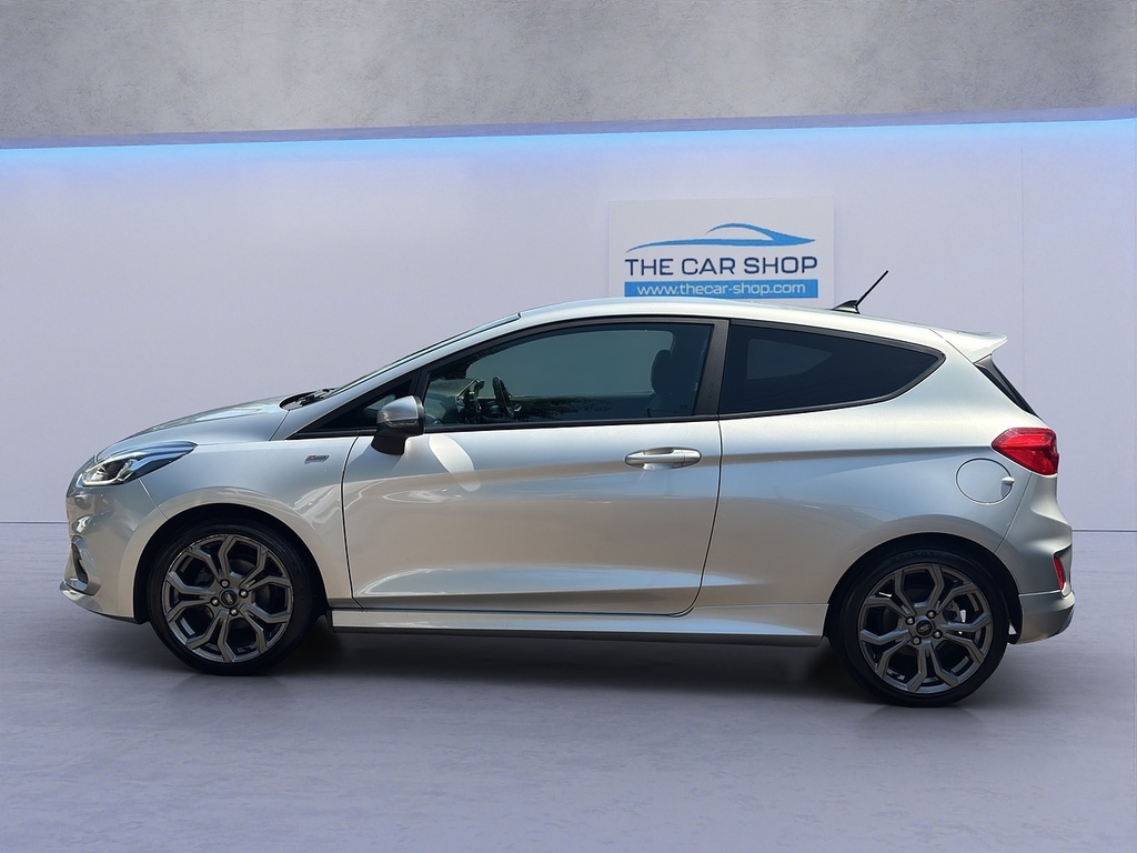 Ford Fiesta T Ecoboost St-line WO68YLU Silver #5