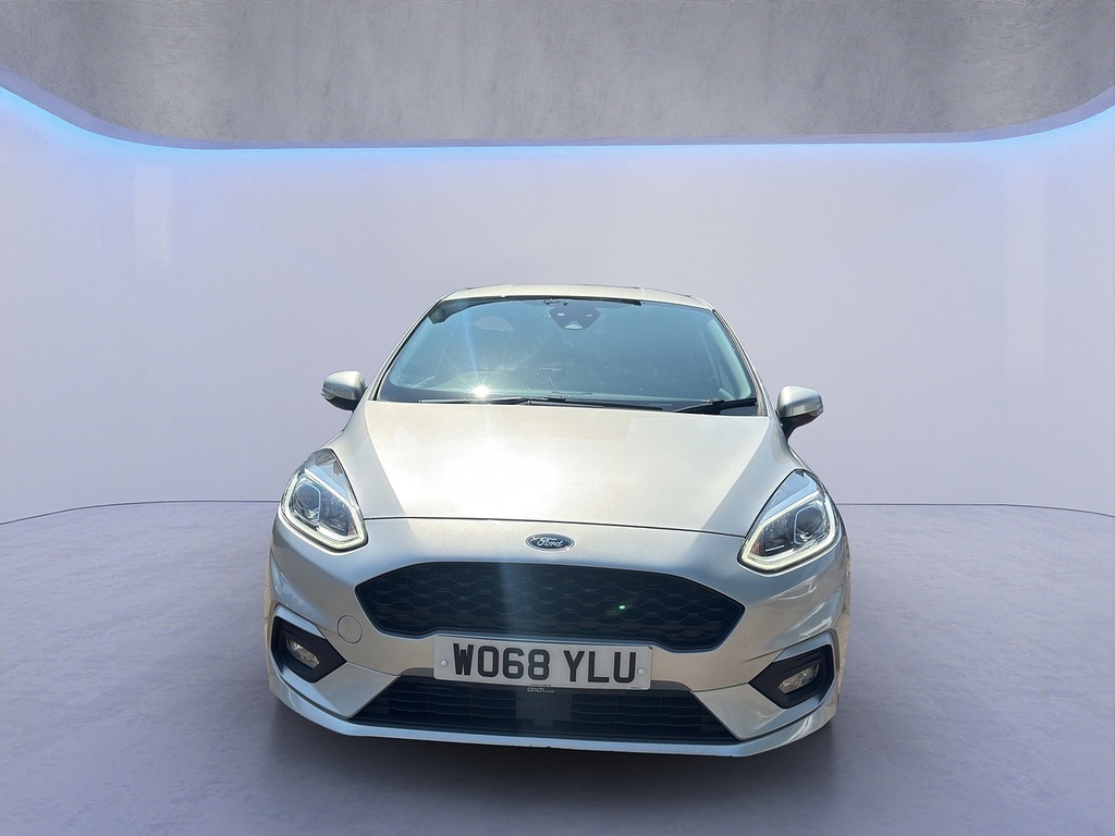 Ford Fiesta T Ecoboost St-line WO68YLU Silver #2