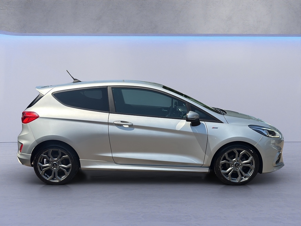 Ford Fiesta T Ecoboost St-line WO68YLU Silver #6