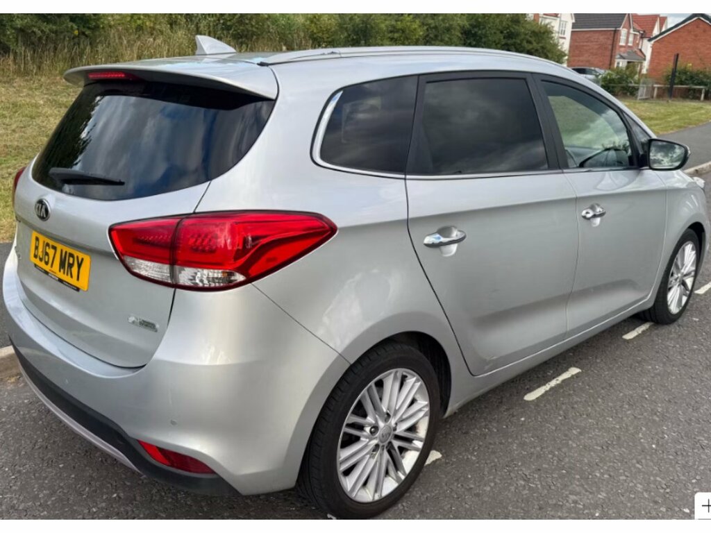 Kia Carens Crdi 4 Silver #3